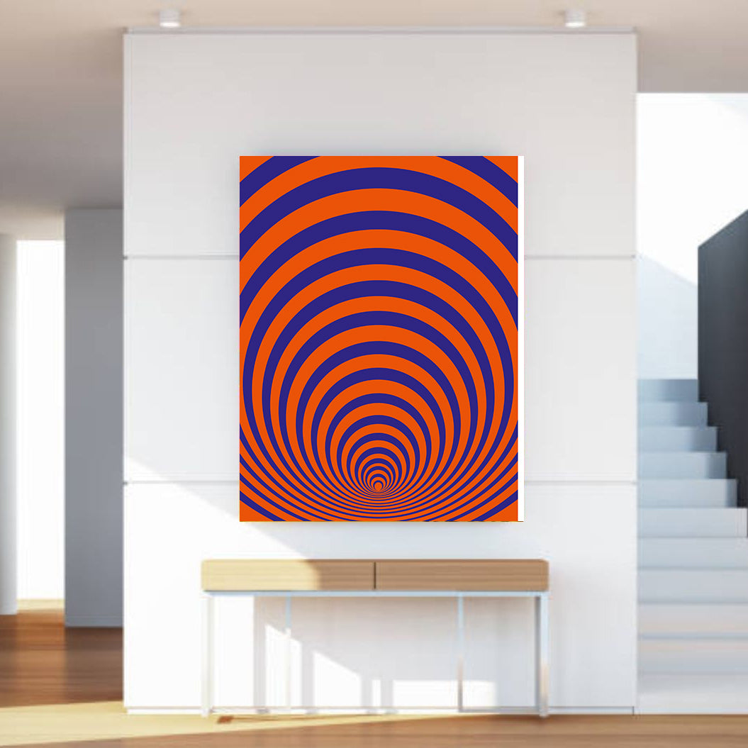 Archival Symmetry Art for Patient Comfort Gallery Wrapped 36 X 48 Inch print on canvas