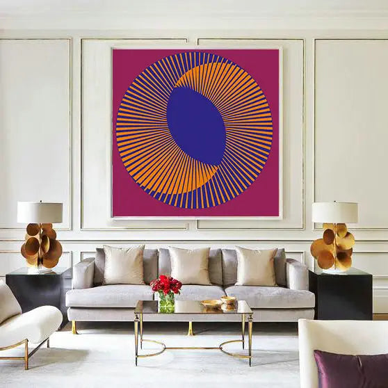 The Best Meditation Prints for Studio Decor: Calming Wall Art for Mindful Yoga Spaces Gallery Wrapped 48 X 48 Inch print on canvas