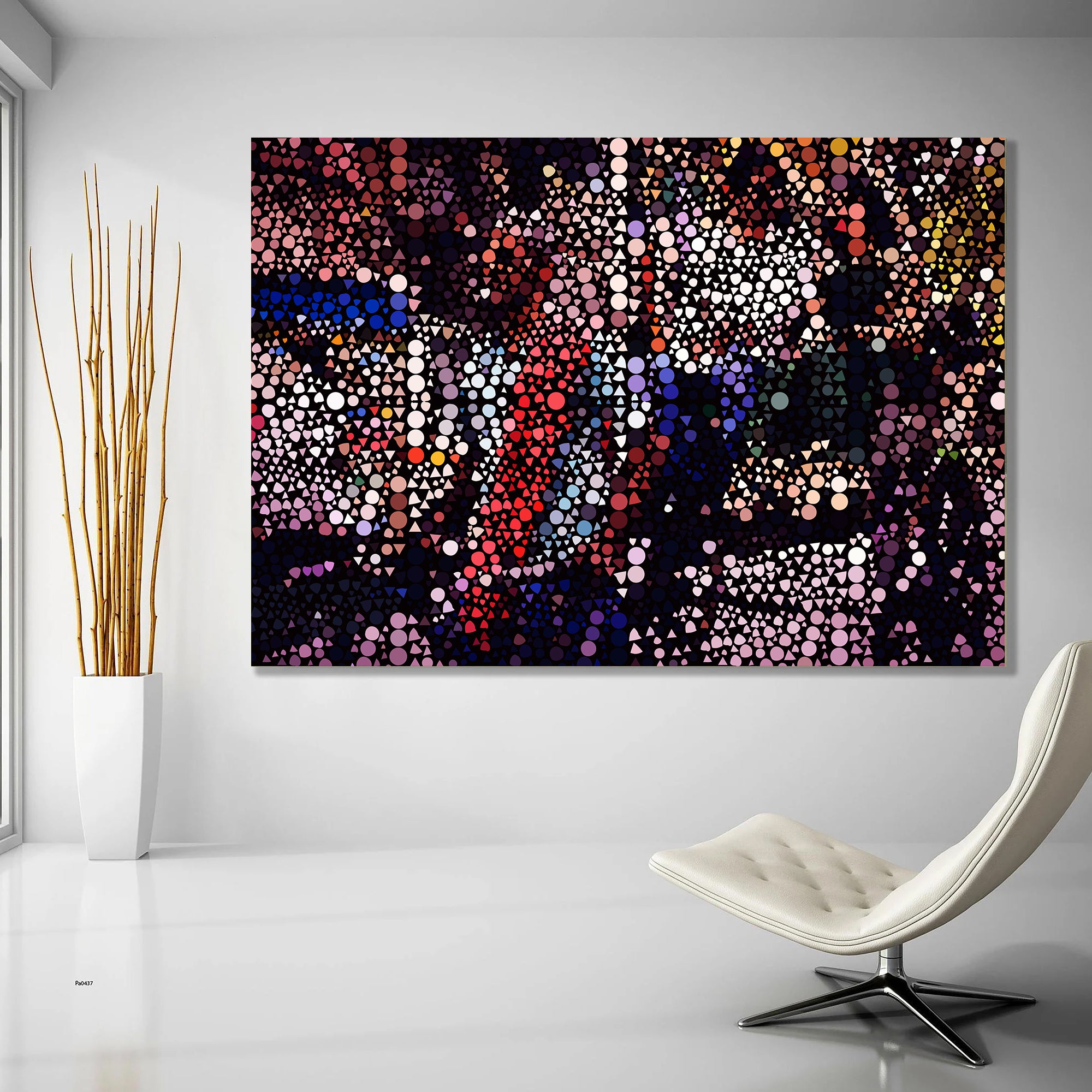 Beyond the Desk: Serene Horizon Art for Visionary Leaders and Shared Spaces Gallery Wrapped 60 X 48 Inch print on canvas