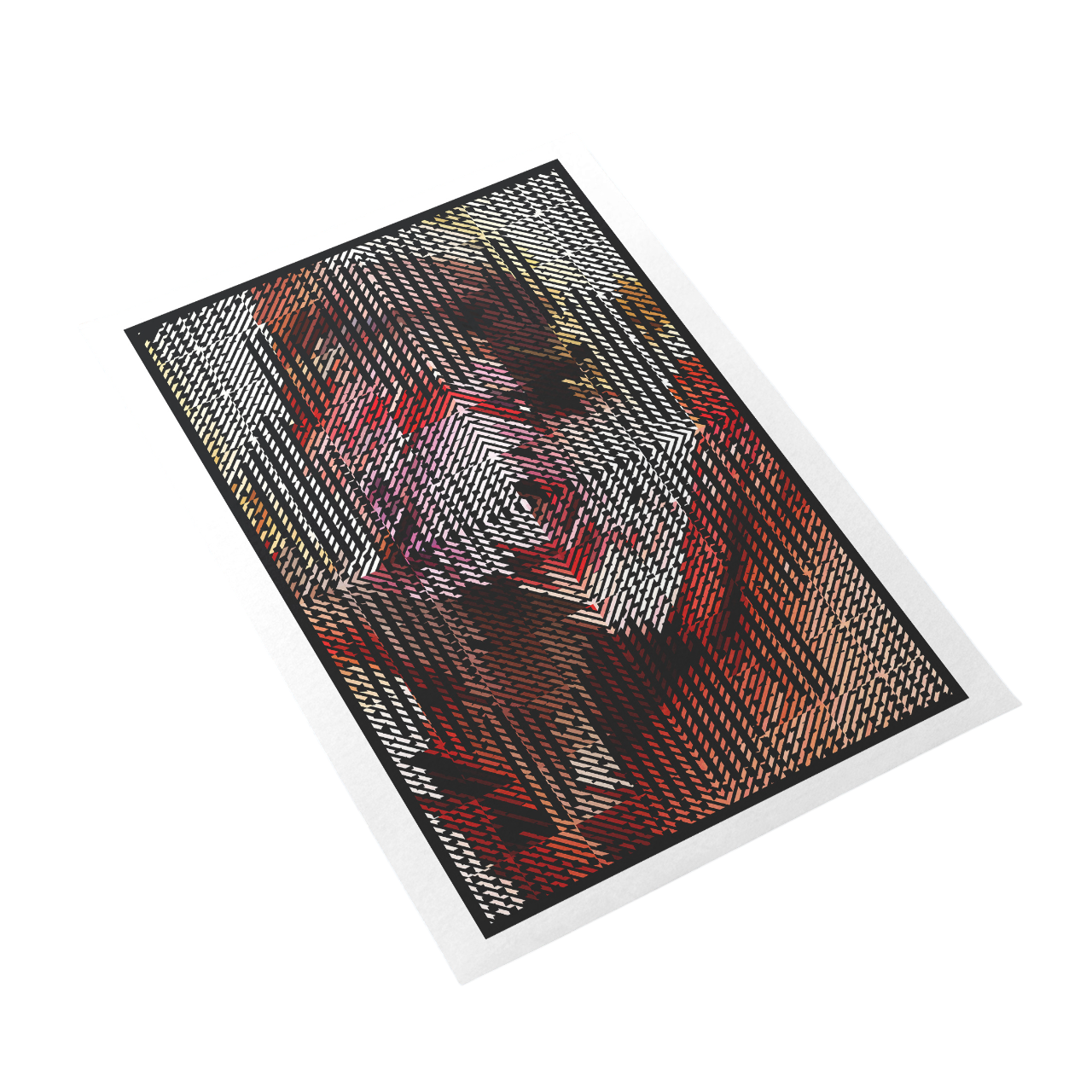 Art for Hot-Desking Zones: Enhancing Focus with Deep View Landscapes Unframe 18 X 12 Inch Print on Paper