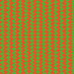 Black and white grid illusion appearing to tilt and shift.