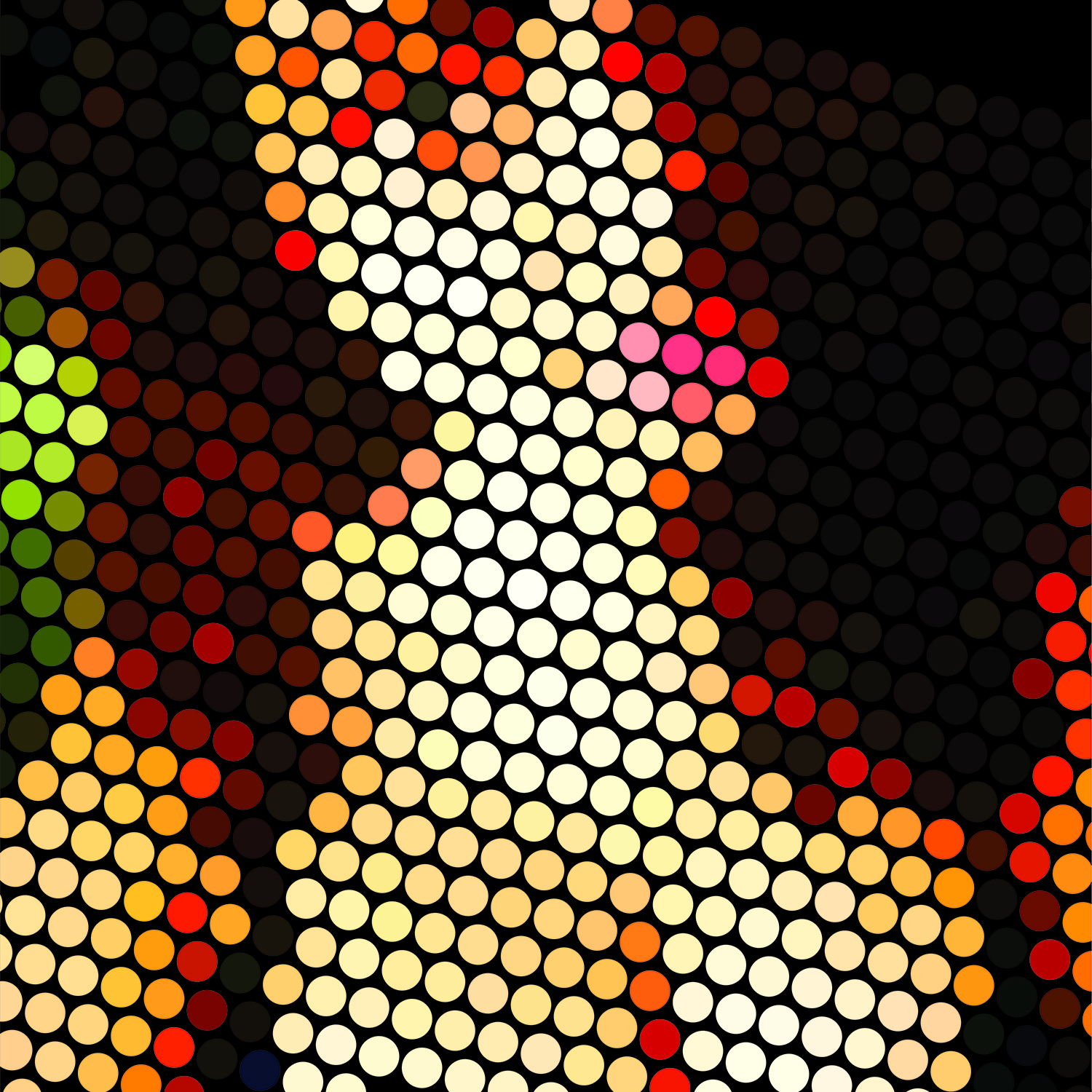 A precise geometric dot arrangement that represents infinity and order. It’s a bold, modern print for lovers of clean, structured design.