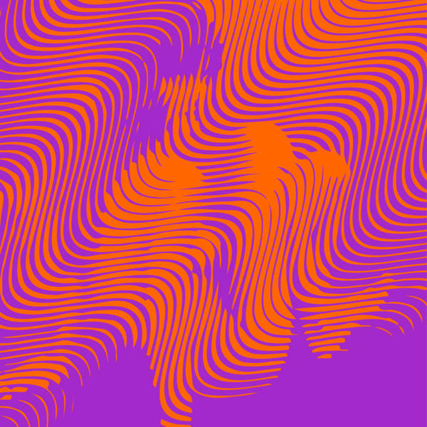 Optical illusion of drifting parallel lines forming motion effect.