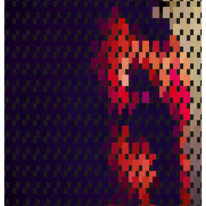 Abstract sensual pattern with soft gradients and smooth shapes