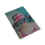 ANUKRATI GRAPHICS Home Decor Wall Art - Mosaic Bloom Pattern