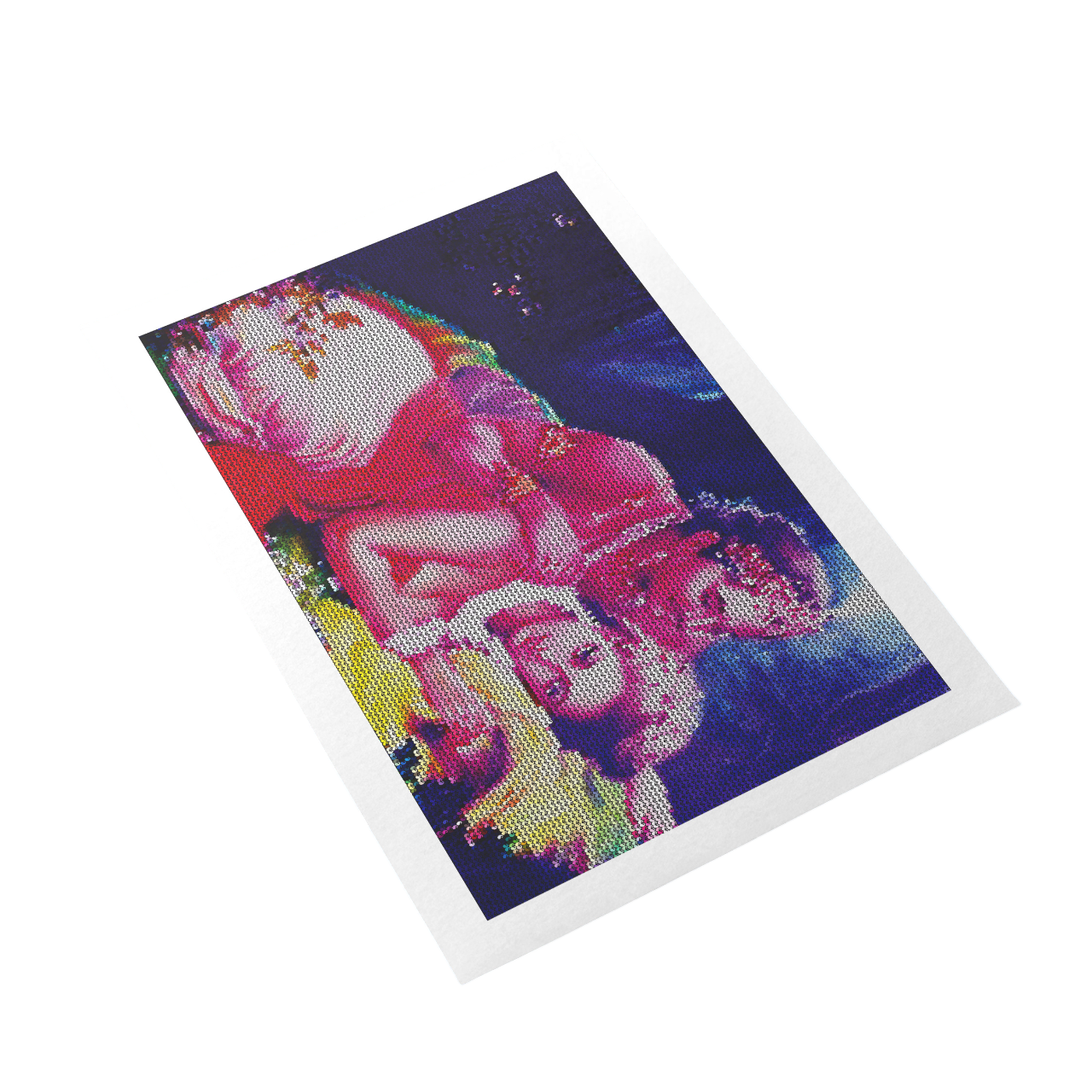 ANUKRATI GRAPHICS Home Decor Wall Art - Dushyant & Shakuntala – Love Across Distance